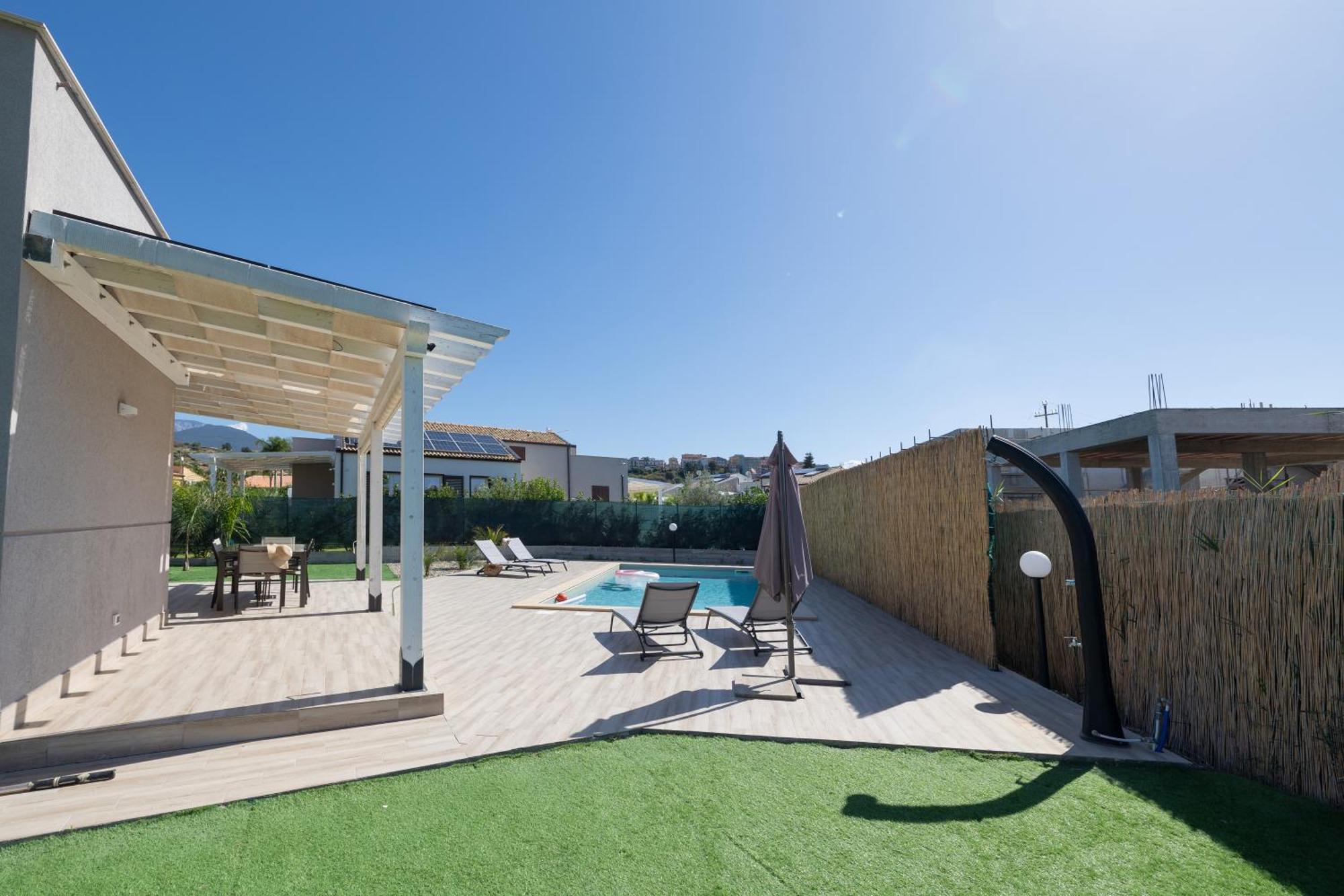 Villa Giada Campofelice Di Roccella Bagian luar foto