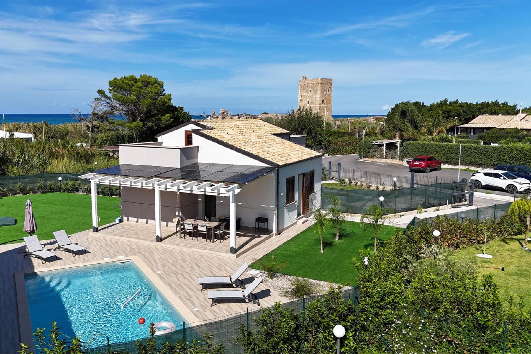 Villa Giada Campofelice Di Roccella Bagian luar foto